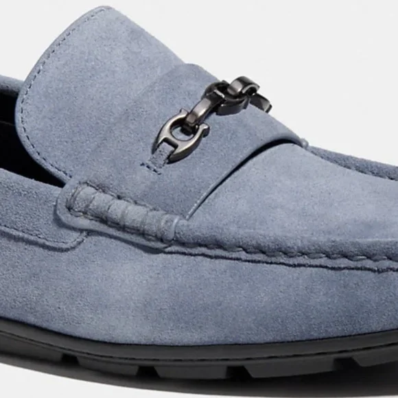 Coach | Shoes | Coach Mott Driver In Suede Size 9 Style C8833 Blue